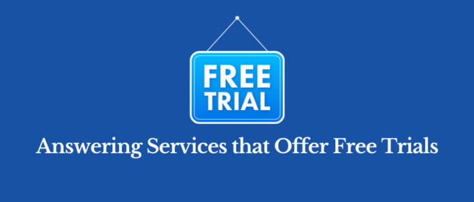 free trial answering services