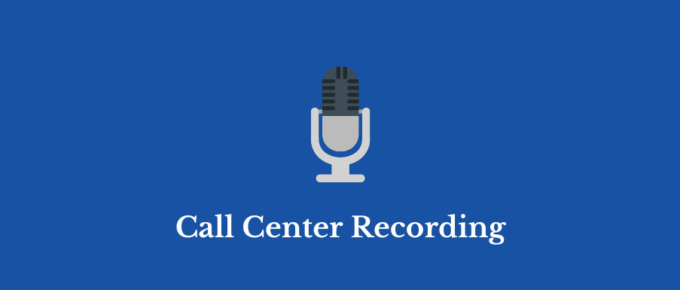 Call center recording