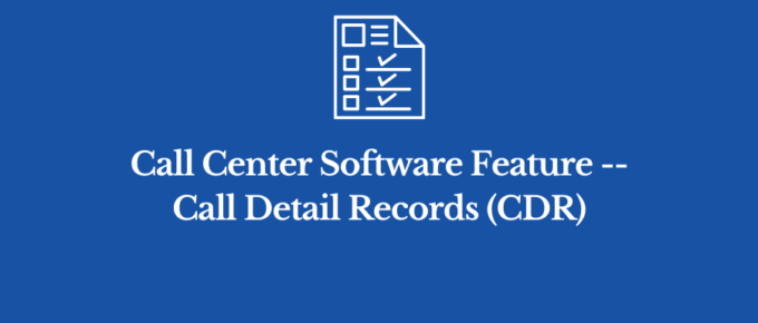 call detail record
